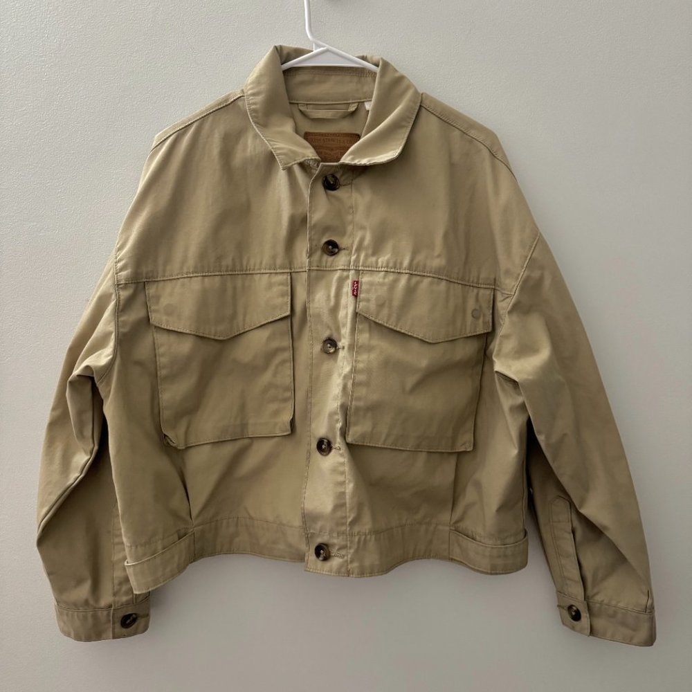 Levi's Oversized Khaki Jacket